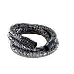 Suction hose for extractor hood 3m + 2 end connectors