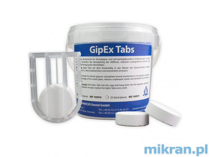 GipEx Tabs Mand om op te hangen + 2 st. tabletten - testkit.