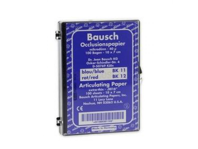 Tracing paper Bausch 10x7 cm, blue, BK 11