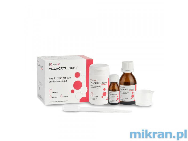Villacryl SOFT powder 60g + liquid 40ml + varnish 10ml