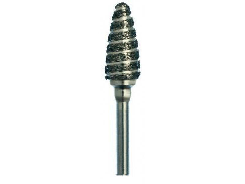 DFS spiral diamond coated milling cutter for acrylic and plaster