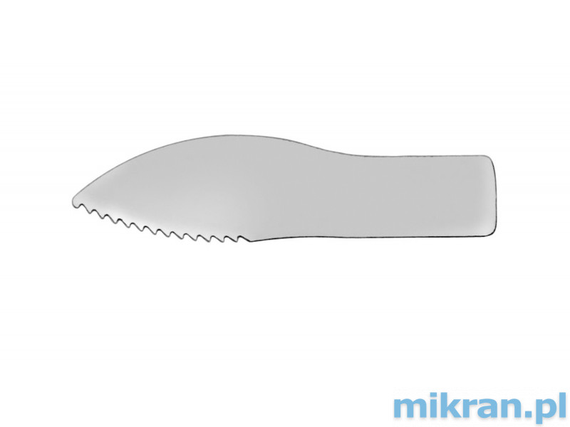 Replacement serrated blade for porcelain Renfert 1pc