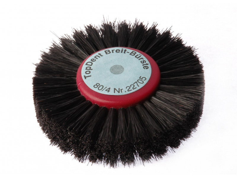 Top Dent brush with 80mm bristles.