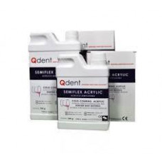 Qdent Semiflex Acryl 125ml vloeistof - acryl voor de infusiemethode op de klemmen