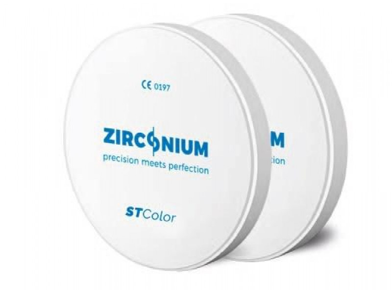 Zirconium ST Color 98x18 mm