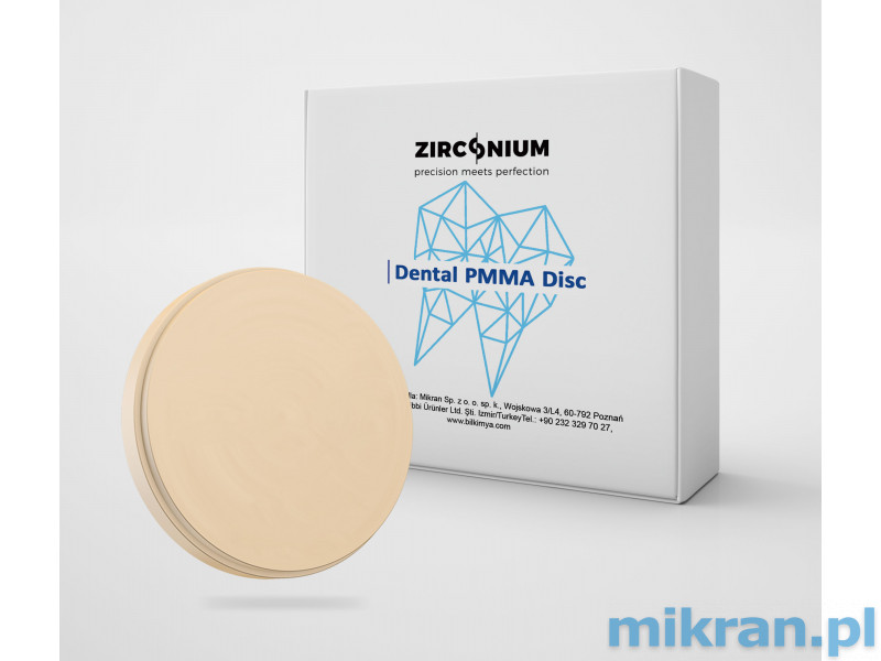Zirconium PMMA 98x16mm