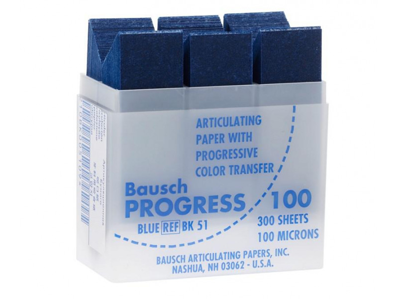 Rectangular transfer paper, blue, 100u (300pcs / cassette) BK51