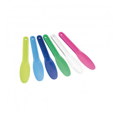 Plastic spatula for plaster and impression materials