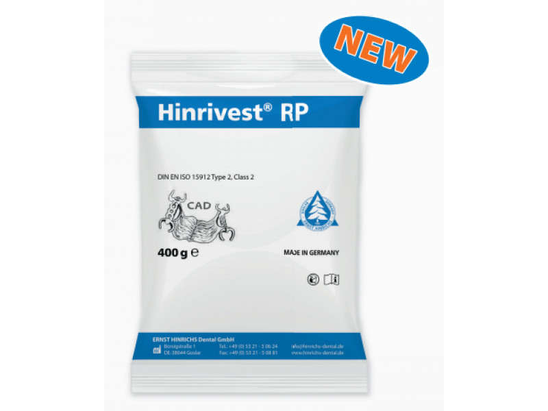Hinrivest RP investment material for 3D printing 400g Promotion