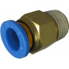 Compressed air blower with quick coupler
