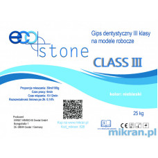 Gypsum class III Eco Stone 25 kg blue