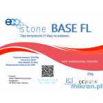 Plaster IV class EcoStone Base FL for bases, orange, 25 kg