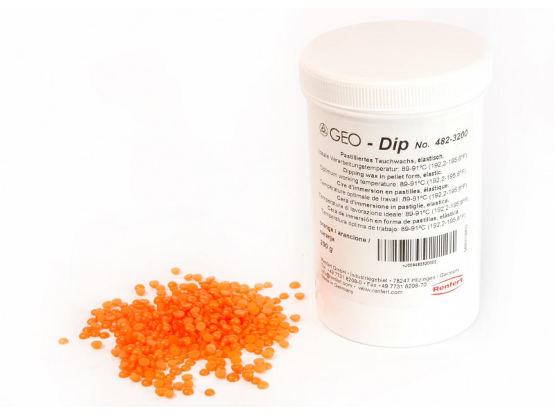 GEO-Dip granular wax for the soaking technique orange 200g