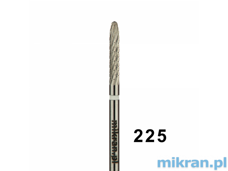 Milling cutter with fine spiral cuts for precious metals, metal-ceramics and titanium