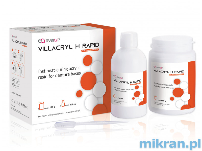 Villacryl H Rapid 750g/400ml + 4Shine Polishing Powder Hard 400g