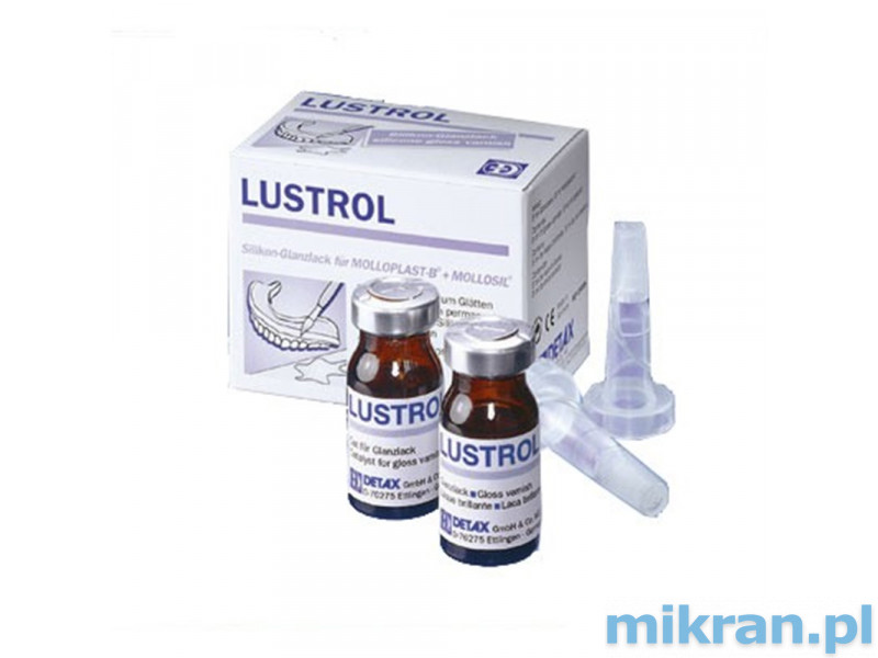 Lustrol varnish for Molloplast B Promotion
