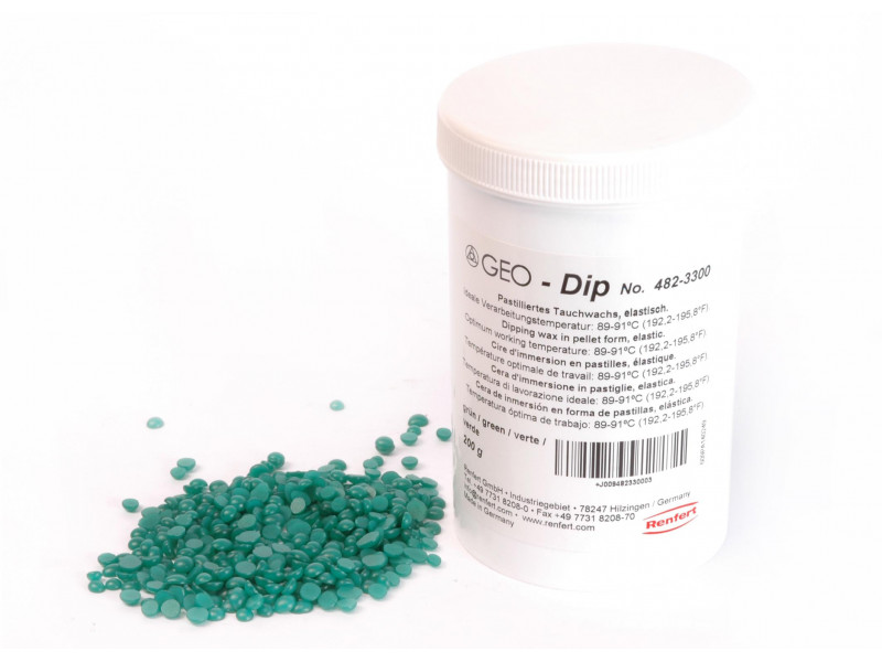 GEO - Dip wax in granules for the soaking technique green 200g