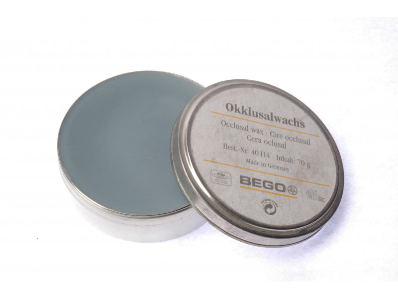 Occlusal wax gray 70g Bego