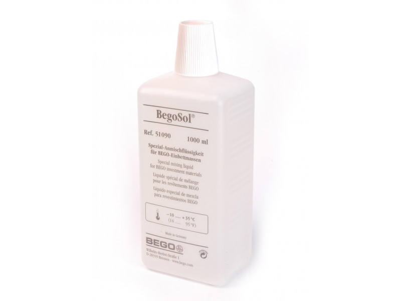 BegoSol 1000ml - The liquid is sensitive to low temperature - shipping in winter at the customer's risk.