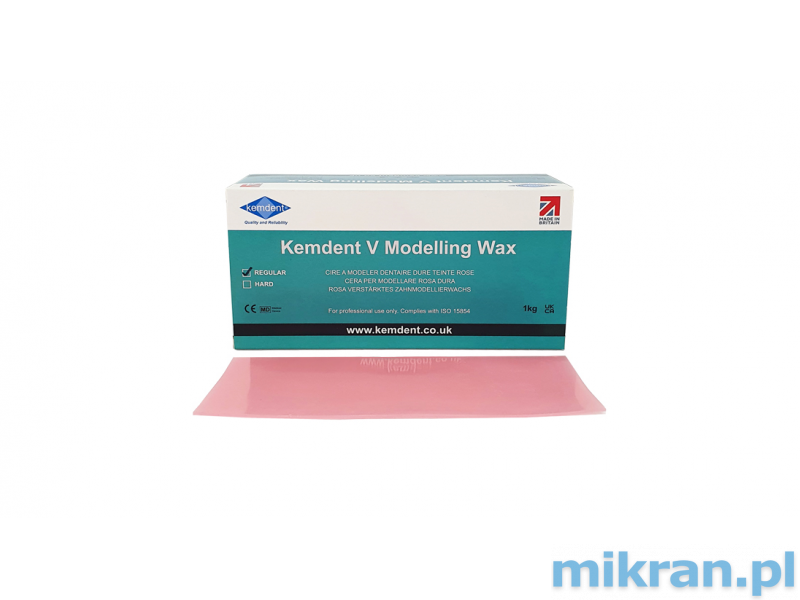 KEMDENT modeling wax (Vertex) 1000g Regular