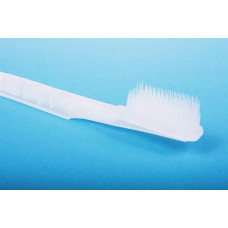 Disposable brush without toothpaste