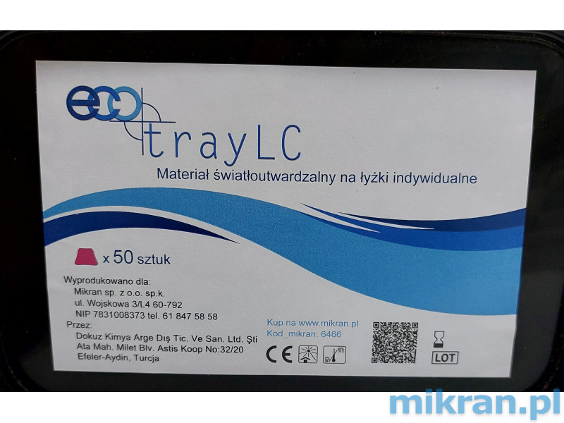 EcoTray LC Light-curing material for individual trays - sale!!!