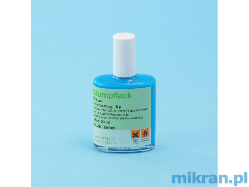 Stumpflack - spacer varnish