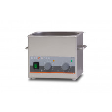 Ultrasonic cleaner Sonic-3 S equipped with a drain valve.