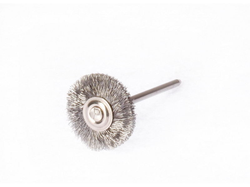 21mm steel wire brush on a Polirapid handle