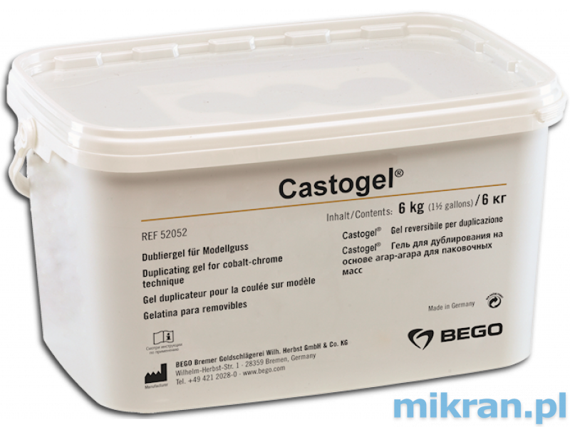 Castogel agar 6kg
