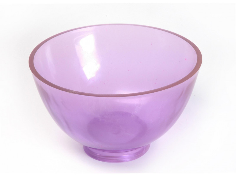Colorful silicone bowl