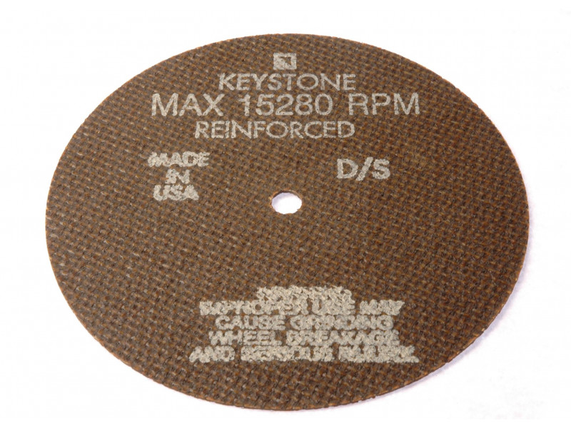 Large armored disc for Keystone polisher