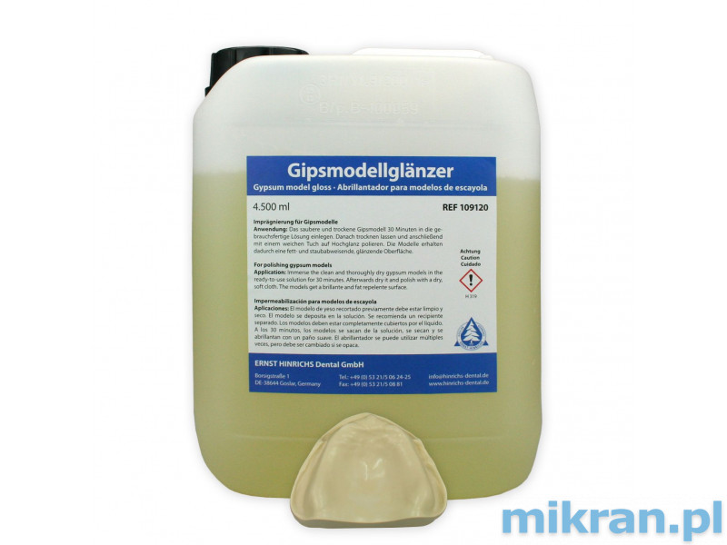 Liquid for impregnation of plaster models, 4.5 l