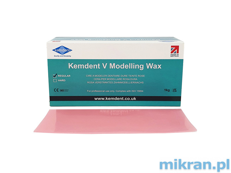 Vertex model wax (KEMDENT) 1000g Hard - Hard