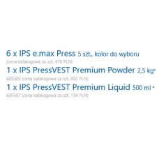 Ips e.max Press 5 pcs x 6 packs Promotional package