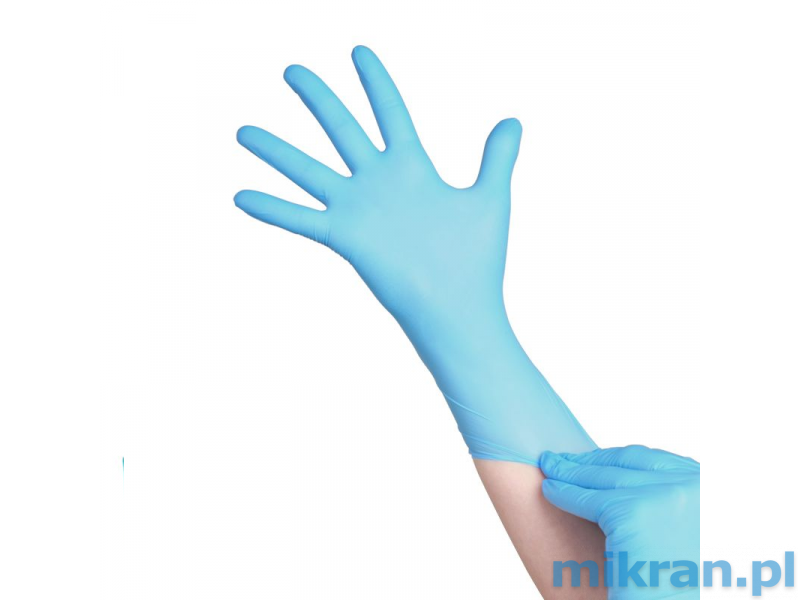 Nitrile gloves, powder-free, 100 pcs