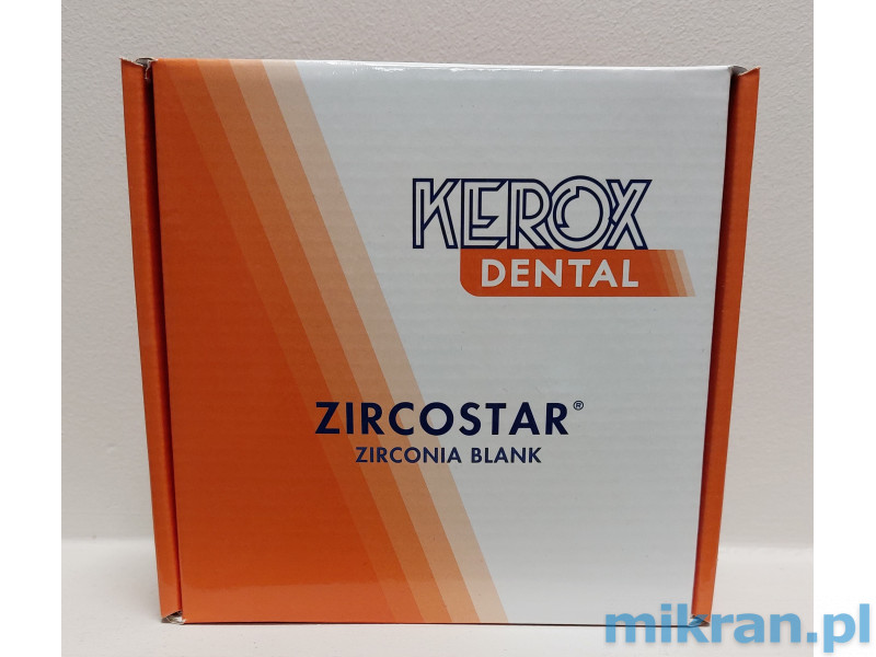 Kerox Outlet - HT zirconium disc for milling 95x16 mm A1 - assortment sale