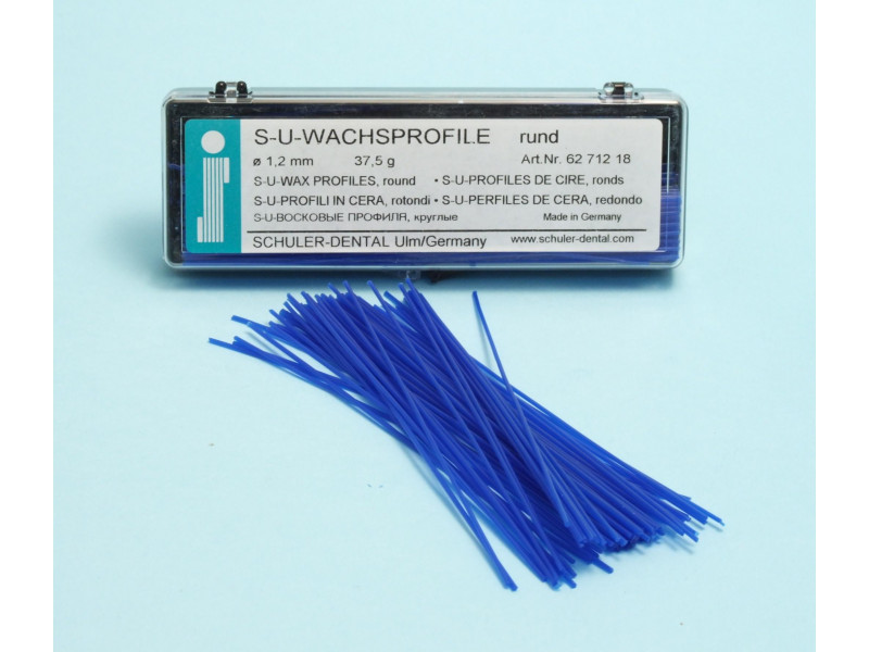 SU 1.2mm round wax profiles