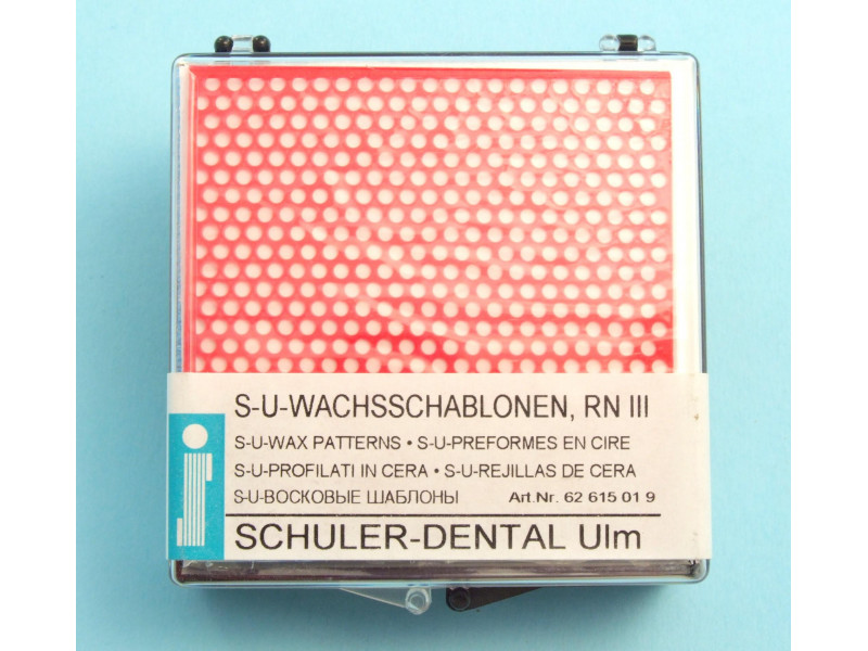 Wax templates RN III Schuler Dental