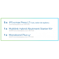 Ips e.max Press LT 5 pcs x 5 packs Promotional package
