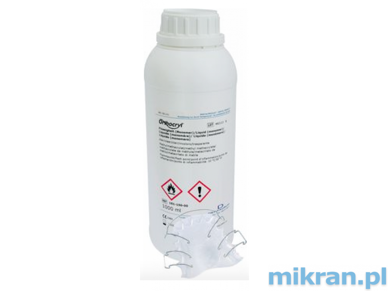 Orthocryl colorless liquid 1000 ml