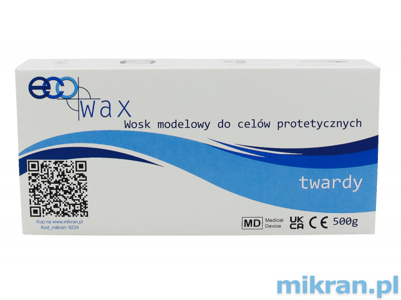 EcoWax hard modeling wax 500g 5+1 Free (put 6 pcs in the cart and pay for 5 pcs)