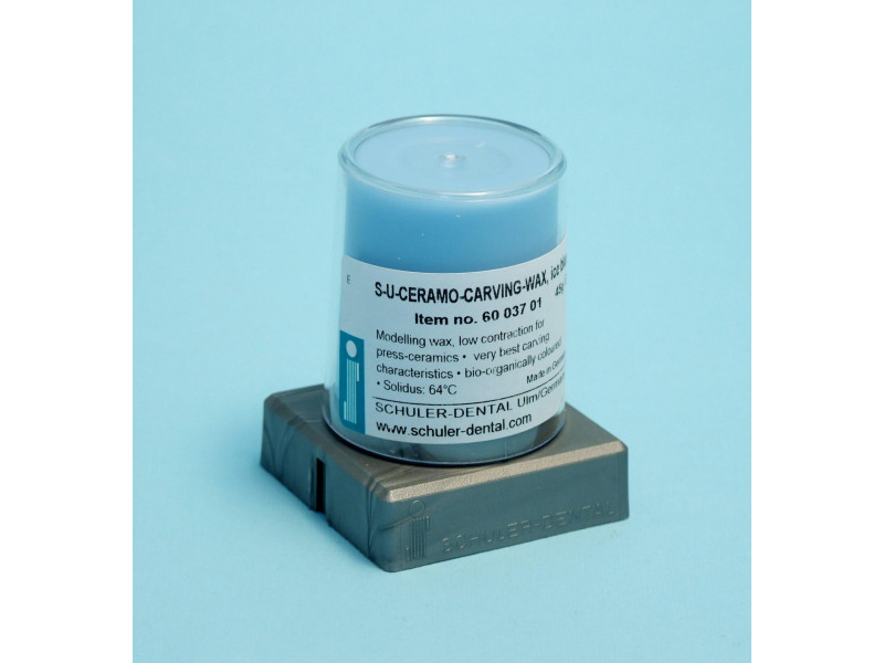 CERAMO wax for modeling pressed ceramics ICE BLUE 45g